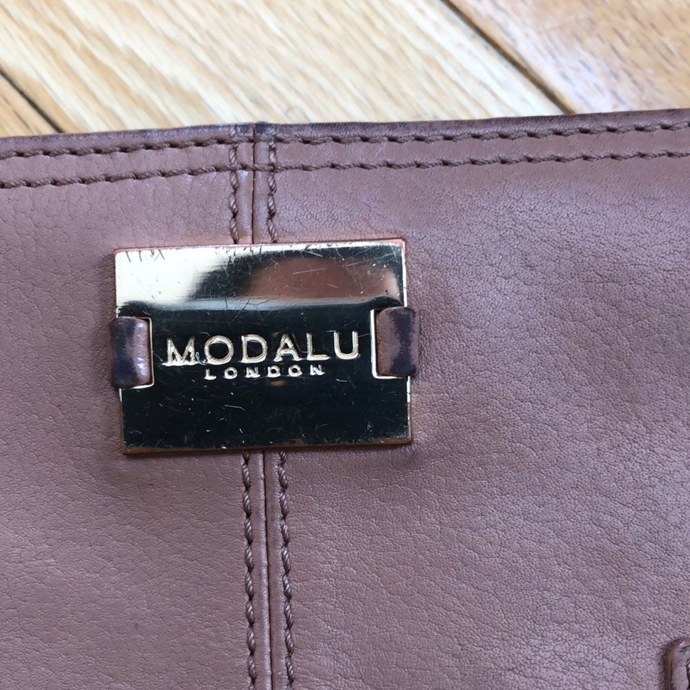 MODALU LONDON LEATHER WALLET - Picture 6 of 8